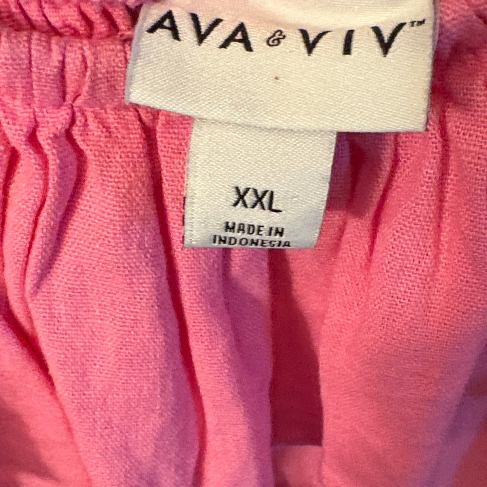 Pink Ruffle-Trim Maxi Dress - Picture 4 of 4